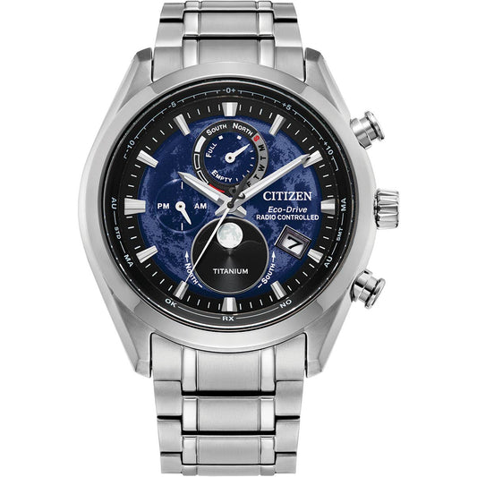 'Tsuki-Yomi' Radio-Controlled Moonphase (BY1010-57L)