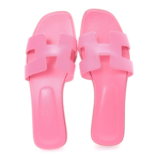 Hermès Oran Sandals – Rose Boise Box Calfskin Edition - Zeuskicks