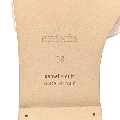 Hermès Oran Sandals – Rose Porcelaine Epsom Calfskin Edition
