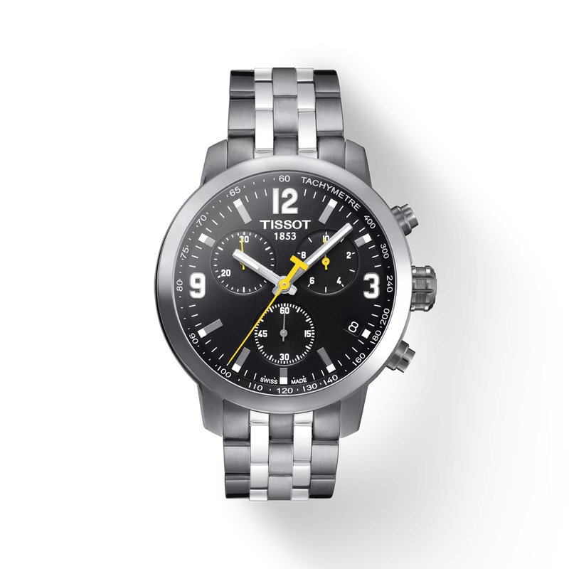 Men’s Tissot PRC 200 T055.417.11.057.00 Chronograph Quartz Watch - Zeuskicks