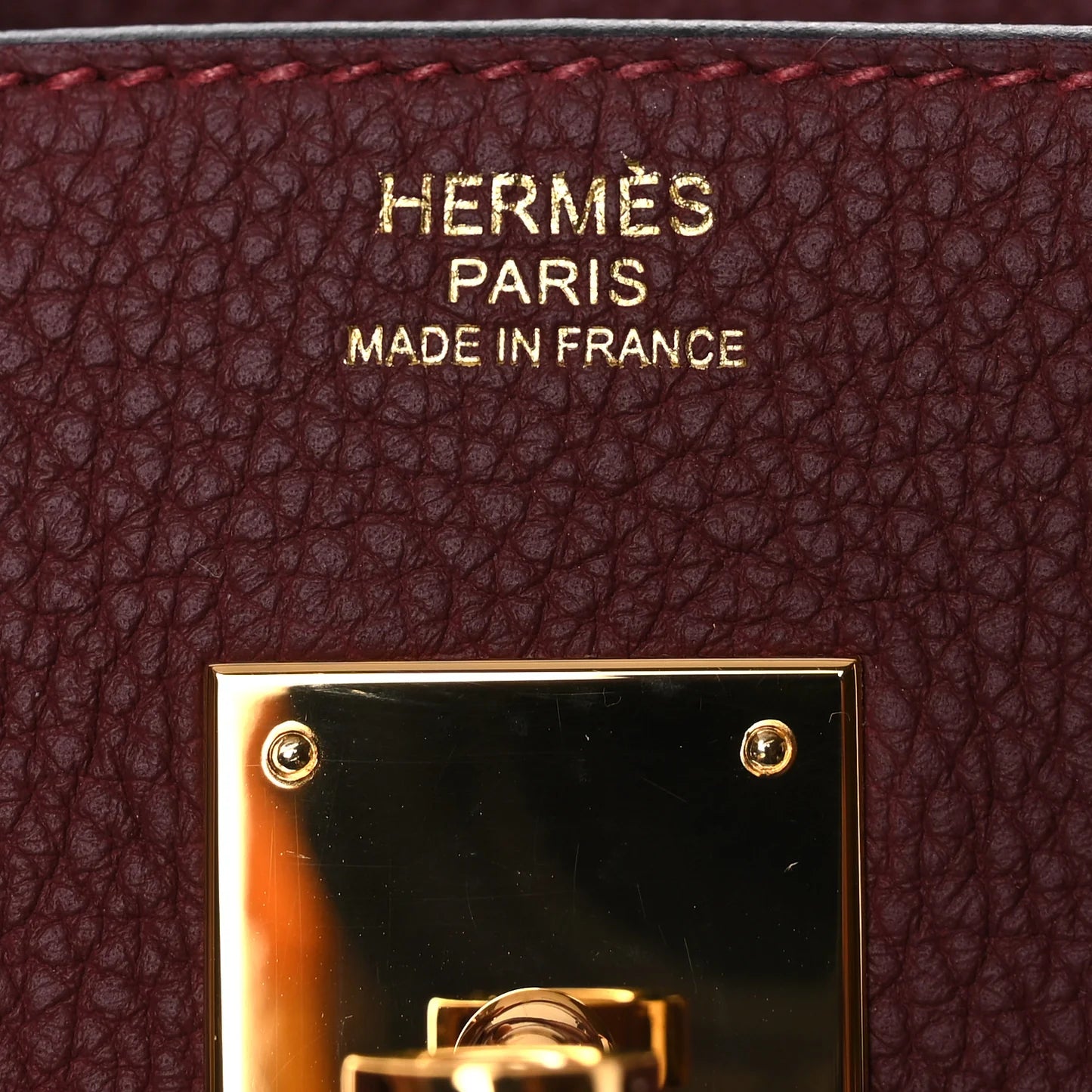 Hermès Togo Birkin 30 – Rouge H with Gold Hardware - Zeuskicks