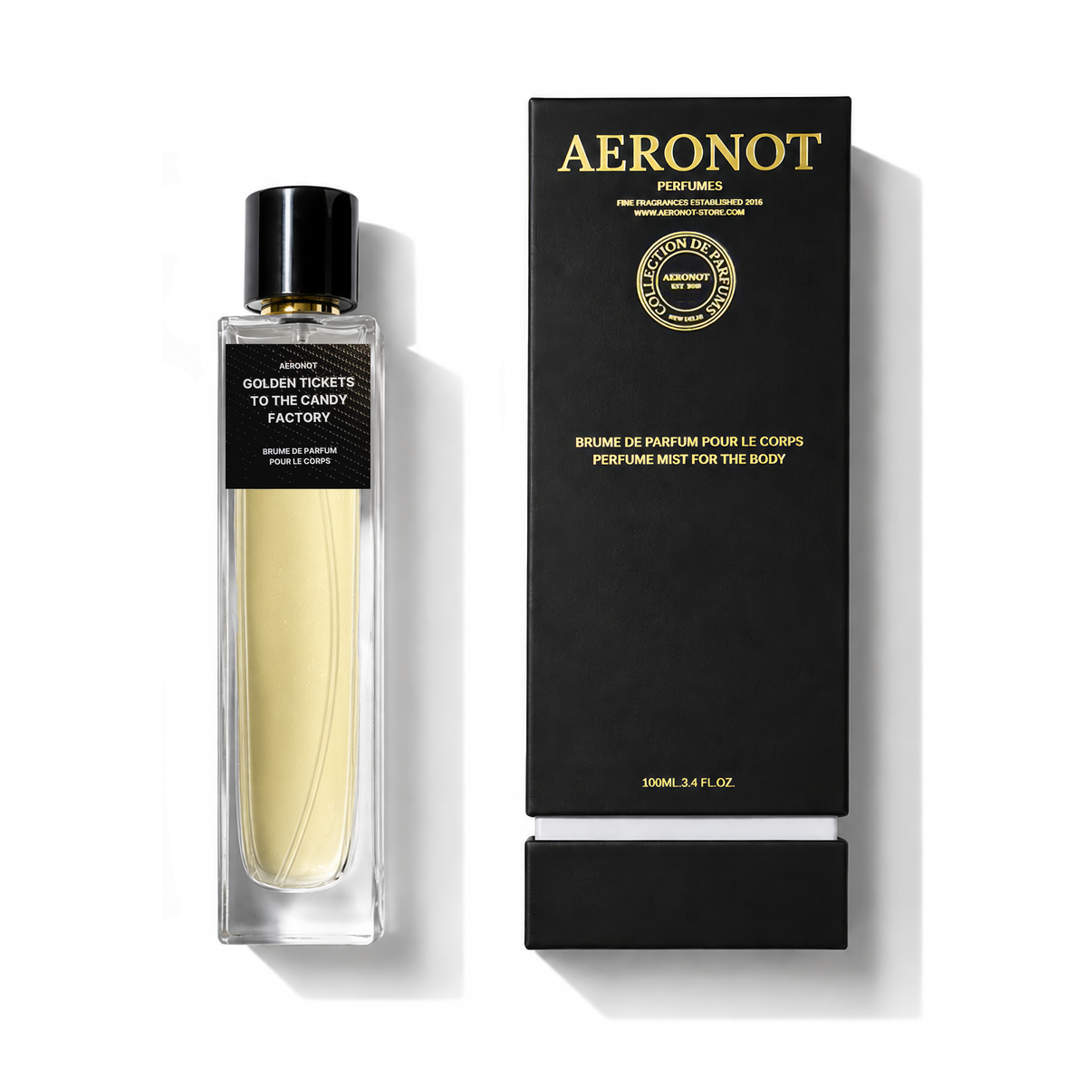 GOLDEN TICKETS TO THE CANDY FACTORY 100ML by Aeronot