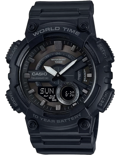 Timeless Mens Resin AEQ-110 (AEQ-110W-1BVDF)