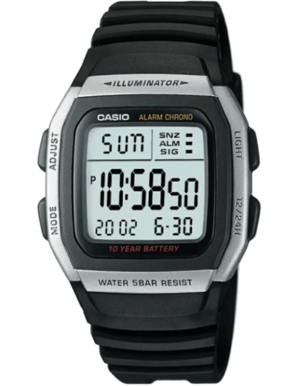Timeless Mens Resin W-96 (W-96H-1AVDF)