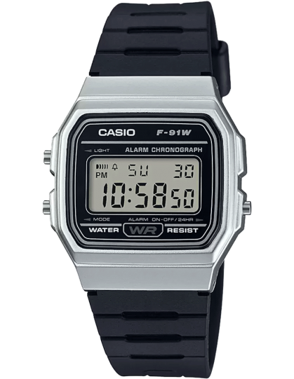 Timeless Mens Resin F-91 (F-91WM-7ADF)