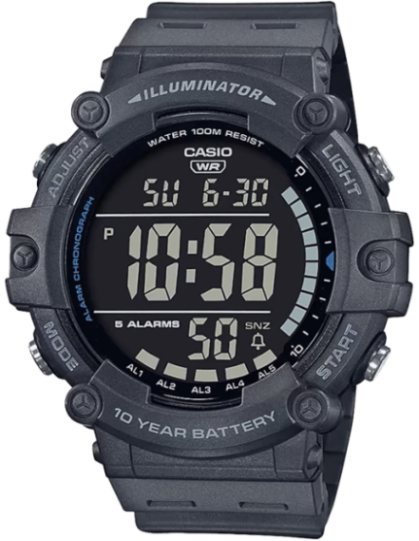 Timeless Mens Resin AE-1500 (AE-1500WH-8BVDF)
