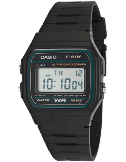Timeless Mens Resin F-91 (F-91W-3DG)