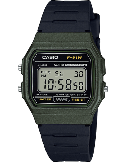 Timeless Mens Resin F-91 (F-91WM-3ADF)