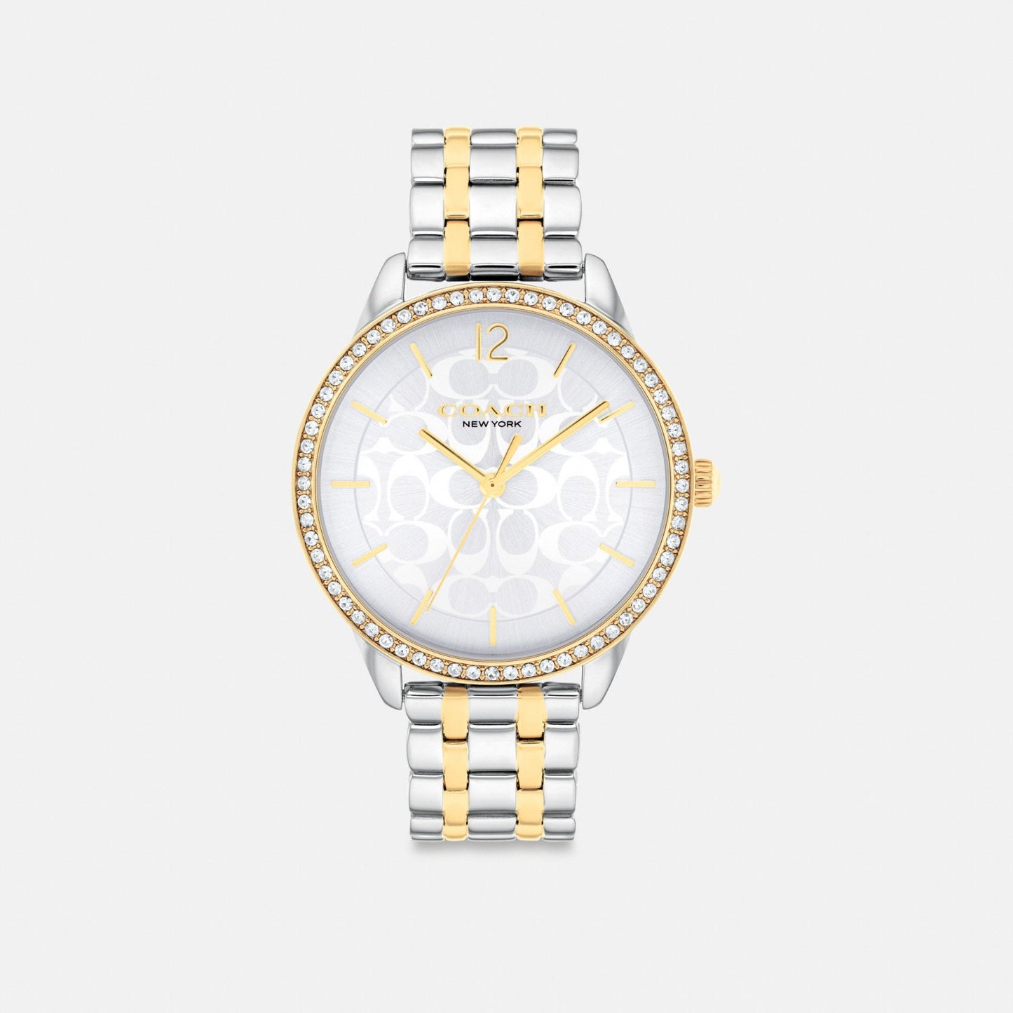 Women's Coach Olivia Watch, 36 Mm in Two Tone, style CAZ11 #color_Two Tone — front view