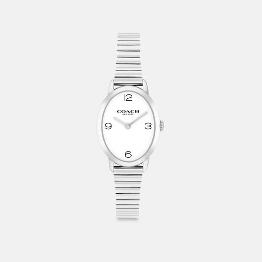 Women's Coach Talia Watch, 22 Mm in Stainless Steel, style CAZ15 #color_Stainless Steel — front view