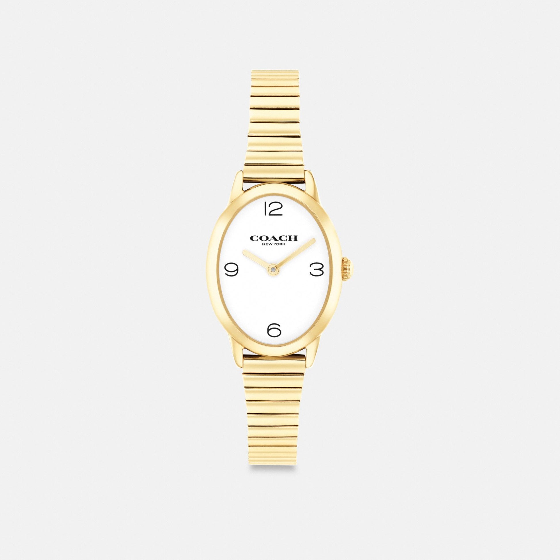 Women's Coach Talia Watch, 22 Mm in Gold, style CAZ16 #color_Gold — front view