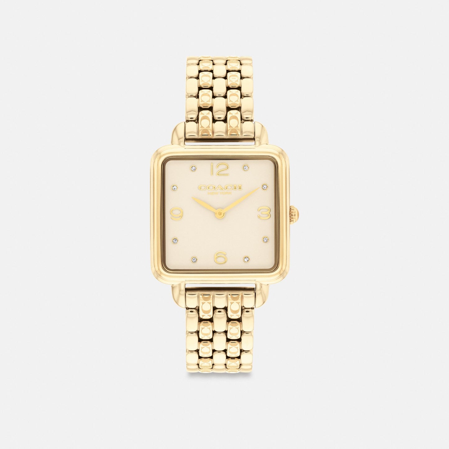 Women's Coach Cass Watch, 28 Mm in Gold, style CAZ20 #color_Gold — front view