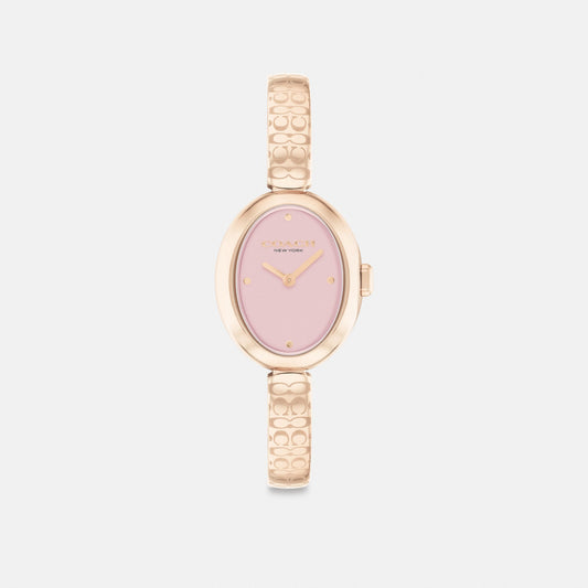 Women's Coach Sammy Watch, 22.5 Mm in Rose Gold, style CAZ66 #color_Rose Gold — front view