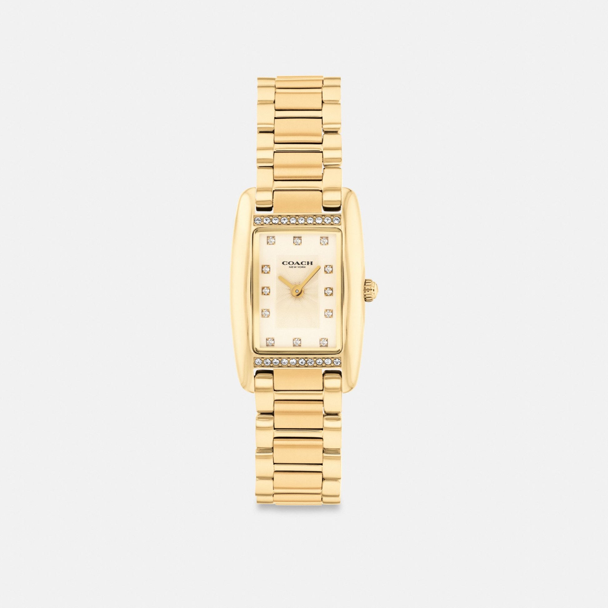 Women's Coach Reese Watch, 20 Mm X 30 Mm in Gold, style CCT11 #color_Gold — front view