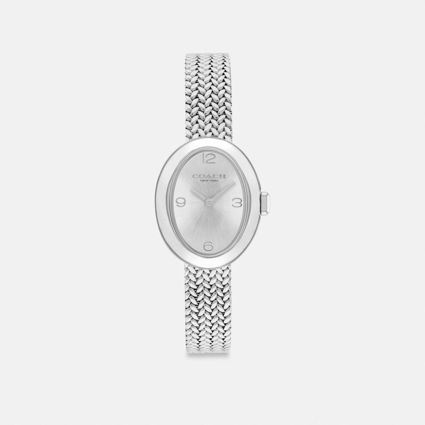 Women's Coach Sammy Watch, 22 Mm in Stainless Steel, style CCT13 #color_Stainless Steel — front view