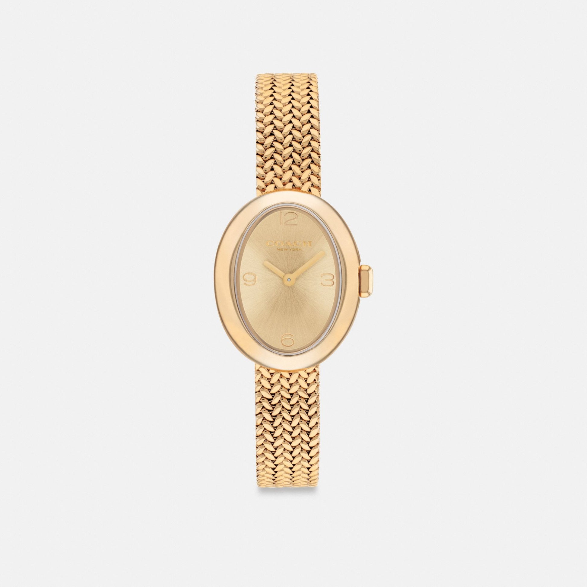 Women's Coach Sammy Watch, 22 Mm in Gold, style CCT14 #color_Gold — front view
