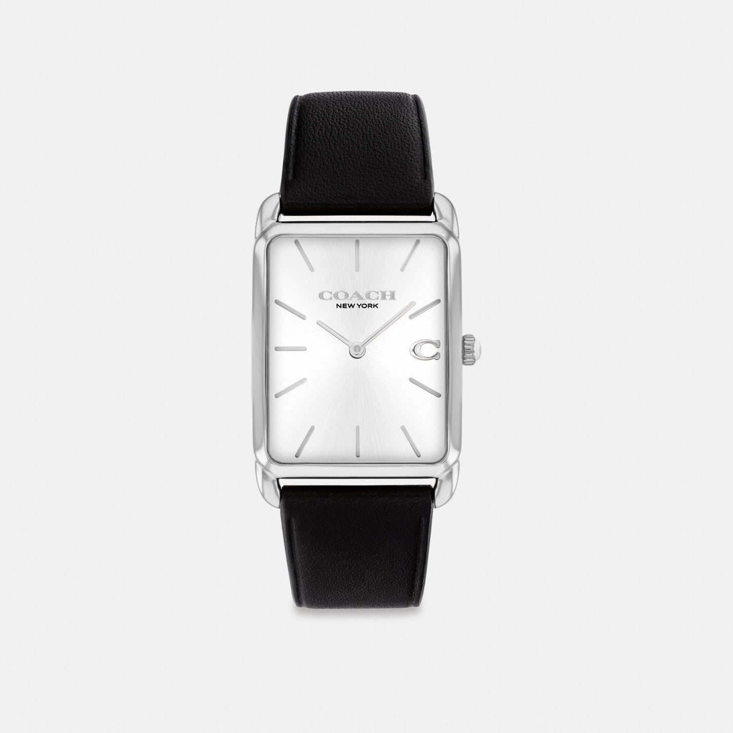 Men's Coach Elliot Watch, 32 Mm X 26 Mm in Black, style CCT16 #color_Black — front view