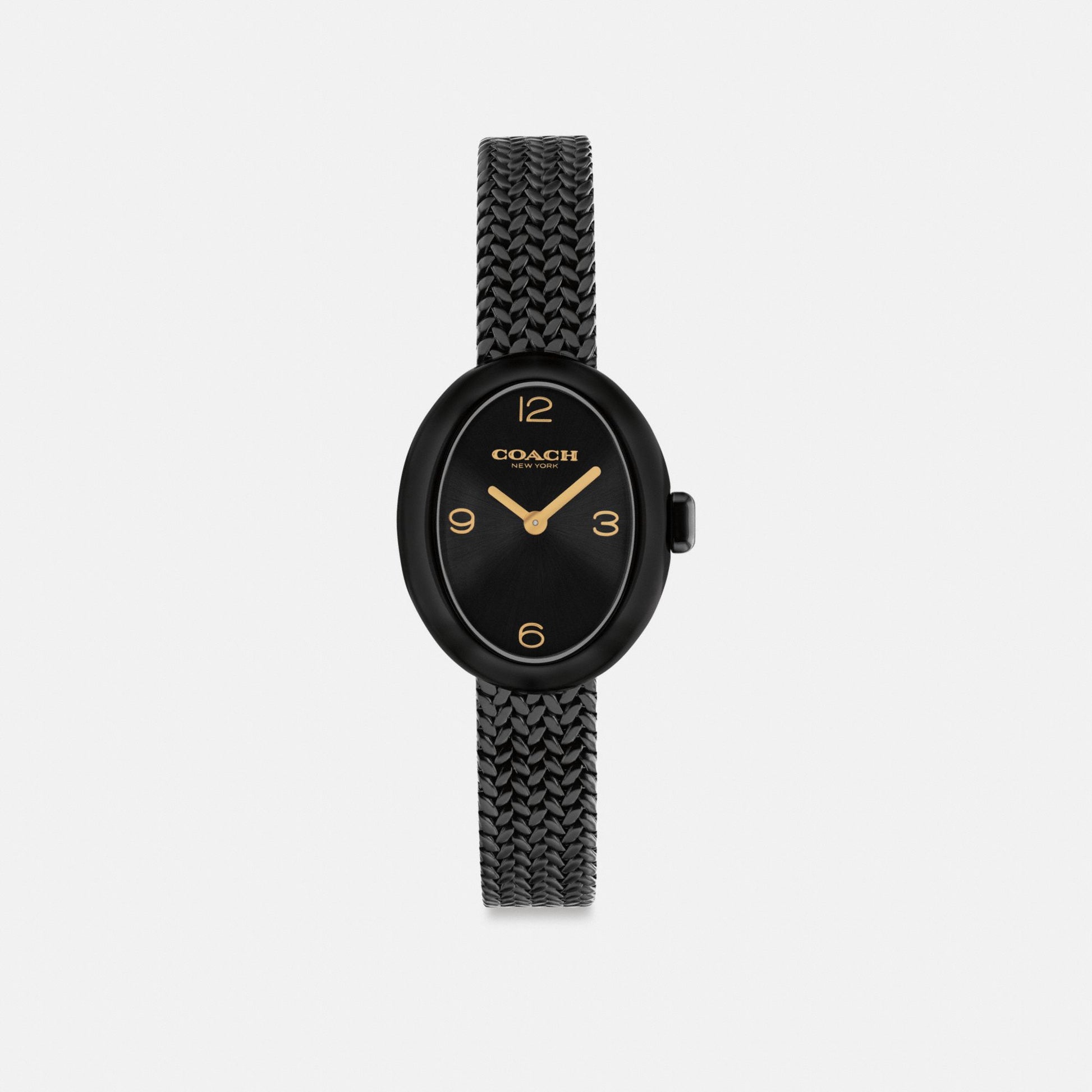 Women's Coach Sammy Watch, 22 Mm in Black, style CCU24 #color_Black — front view