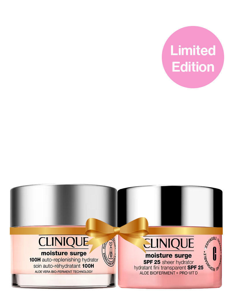 Clinique Moisture Surge SPF 25 & 100H Auto Replenishing Hydrator Combo