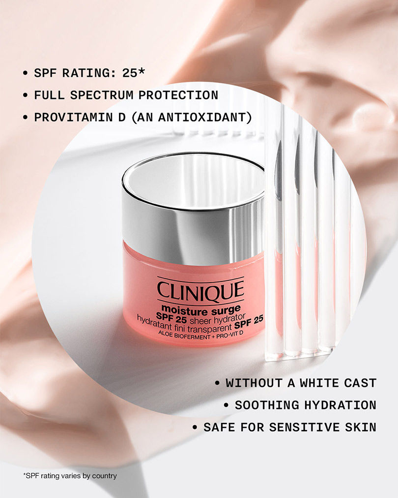 Clinique Moisture Surge SPF 25 & 100H Auto Replenishing Hydrator Combo