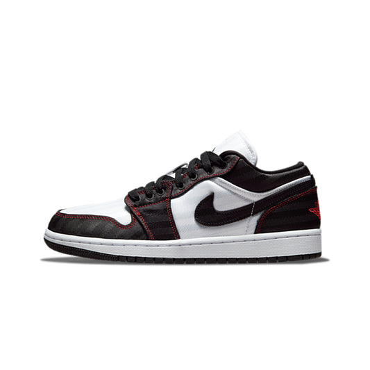 Jordan 1 Low SE Utility White Black Gym Red (W) by Nike Air Jordan