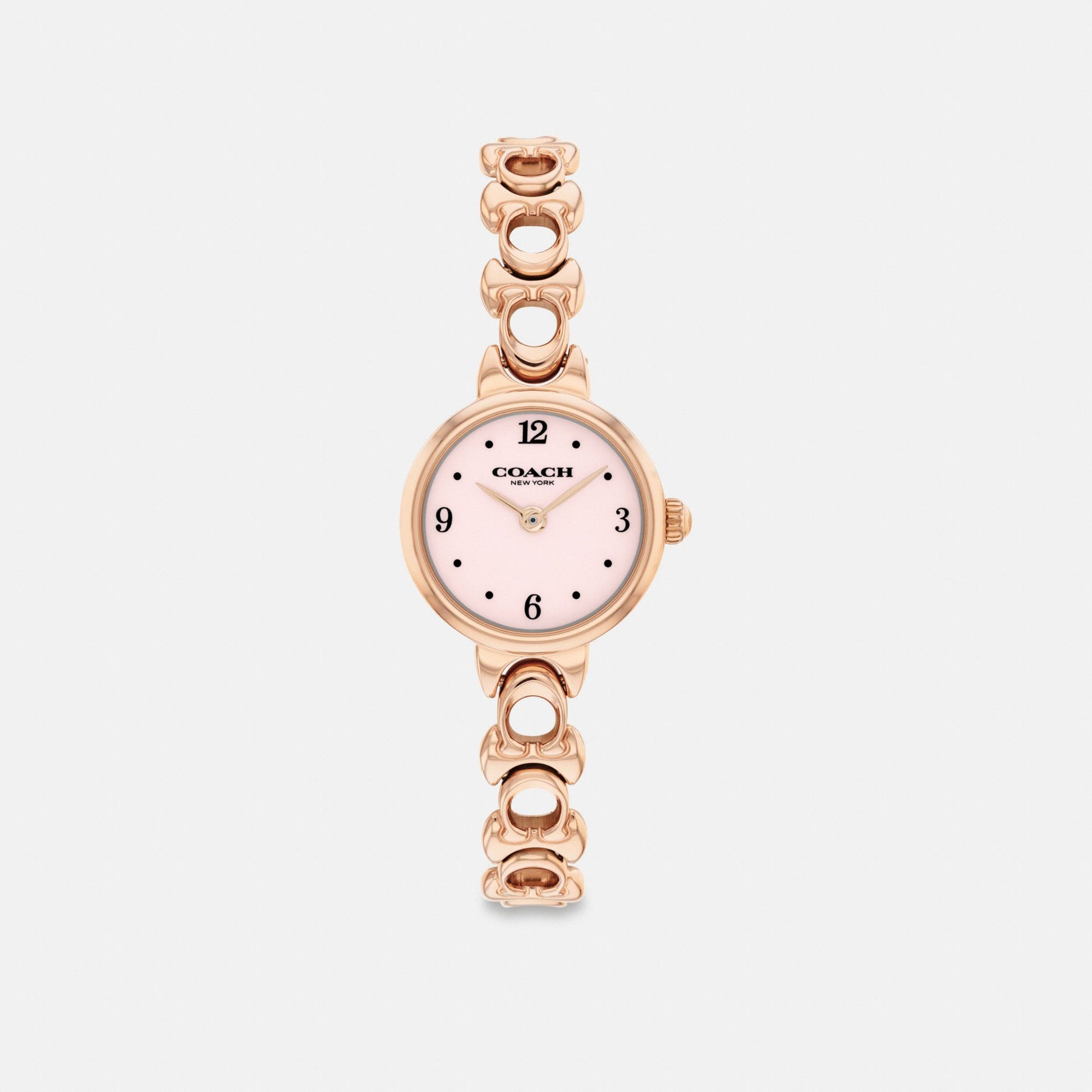 Women's Coach Iris Watch, 22 Mm in Rose Gold, style CEK36 #color_Rose Gold — front view