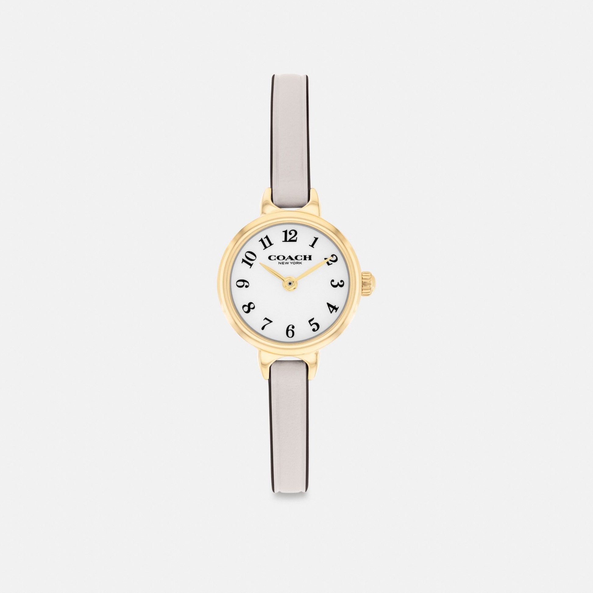 Women's Coach Iris Watch, 22 Mm in Chalk, style CEK39 #color_Chalk — front view