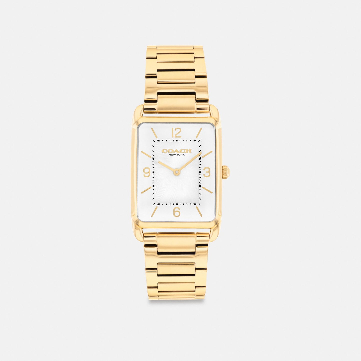 Men's Coach Elliot Watch, 32 Mm X 26 Mm in Gold, style CEK41 #color_Gold — front view