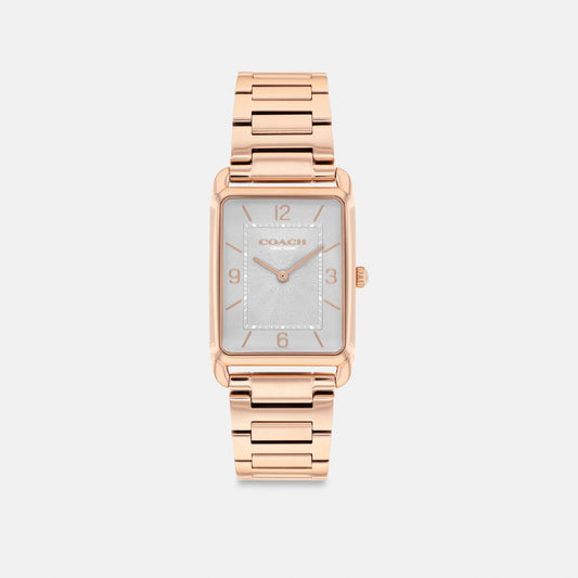 Men's Coach Elliot Watch, 32 Mm X 26 Mm in Rose Gold, style CEU48 #color_Rose Gold — front view