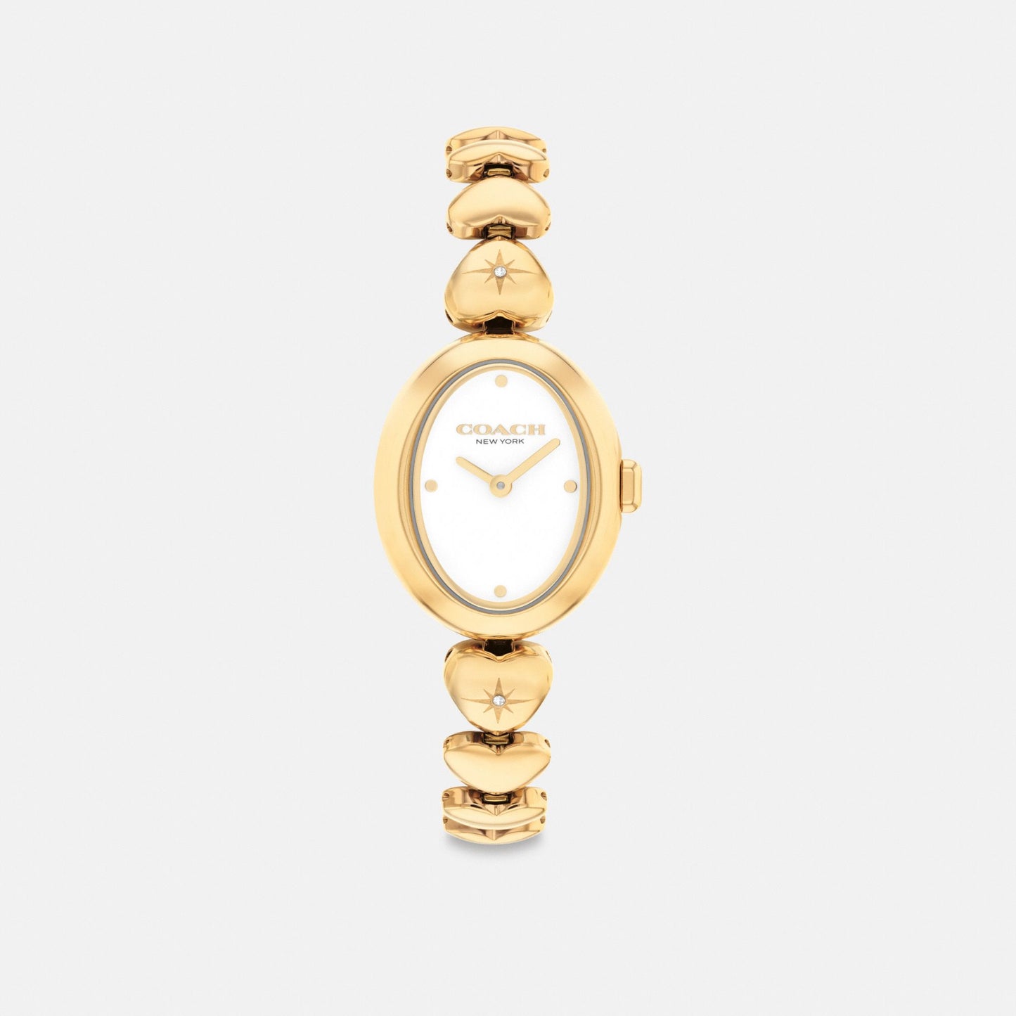 Women's Coach Sammy Watch, 22 Mm in Gold, style CEU57 #color_Gold — front view