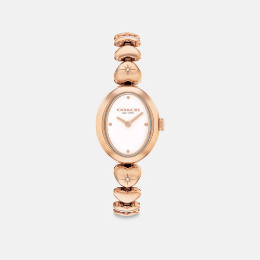 Women's Coach Sammy Watch, 22 Mm in Rose Gold, style CEU58 #color_Rose Gold — front view