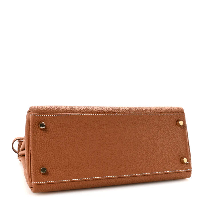 Hermès Togo Kelly Retourne 28 – Gold (Calfskin Leather) - Zeuskicks