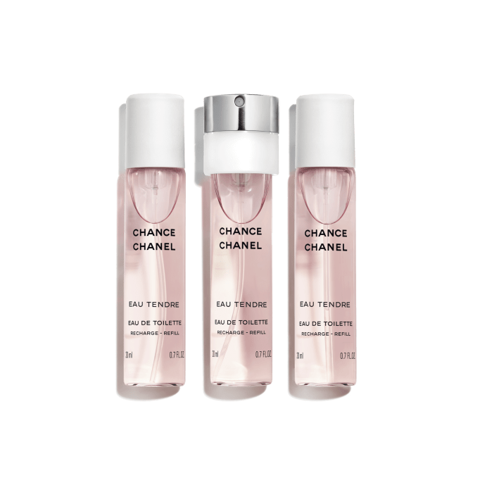 CHANEL Chance Eau Tendre Twist And Spray Refill Set – Eau De Toilette