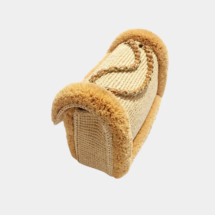CHANEL Flap Bag – Braided Raffia & Gold-Tone Metal (Beige) - Zeuskicks
