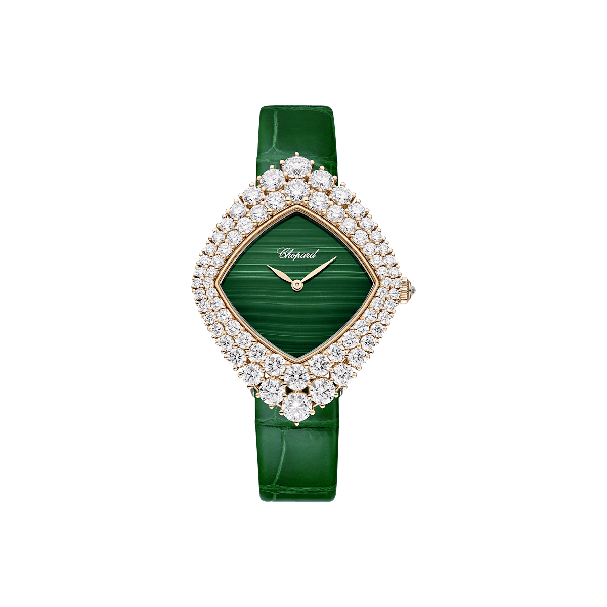 Chopard L'Heure du Diamant Cushion 13A196-5500 front view