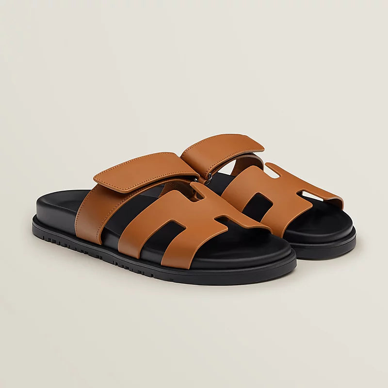 Hermes Chypre Sandal — Calfskin Techno Design - Zeuskicks