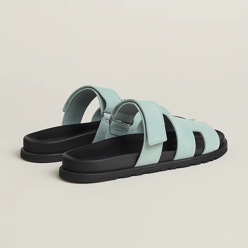 Hermès Chypre Sandals – Epsom Calfskin - Zeuskicks