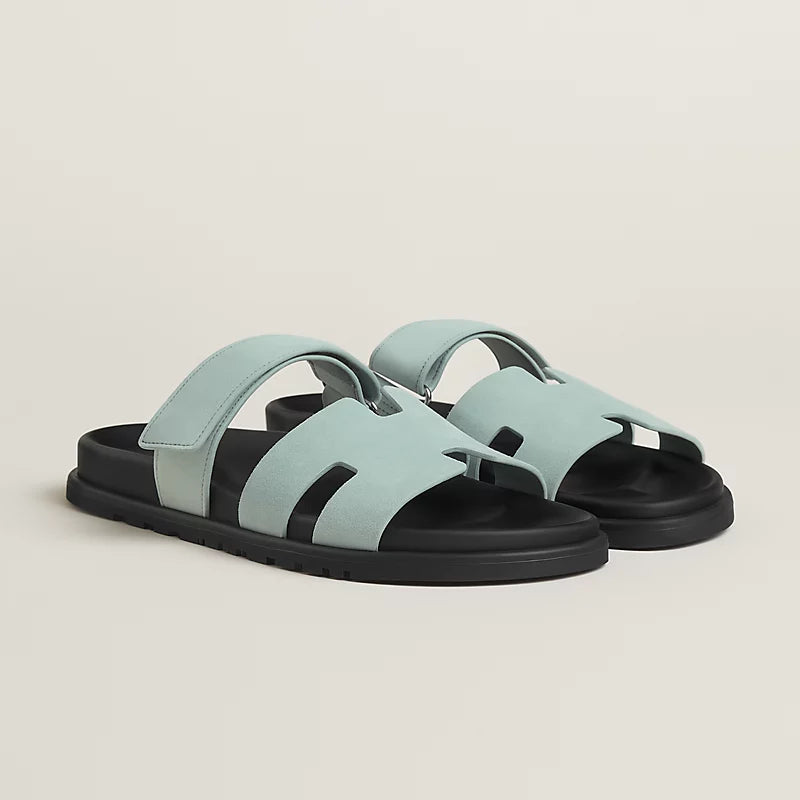 Hermès Chypre Sandals – Epsom Calfskin - Zeuskicks