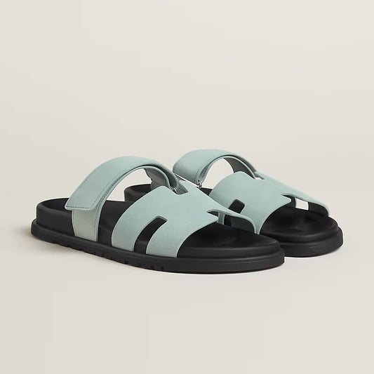 Hermès Chypre Sandals – Epsom Calfskin - Zeuskicks