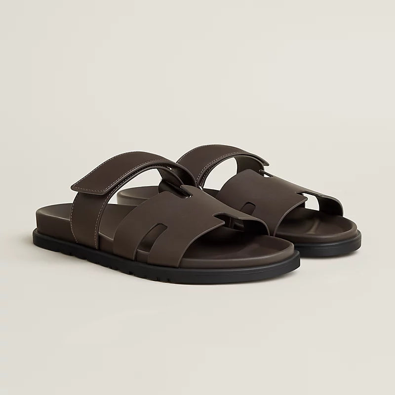 Hermes Chypre Sandal — Epsom Calfskin Techno Design - Zeuskicks