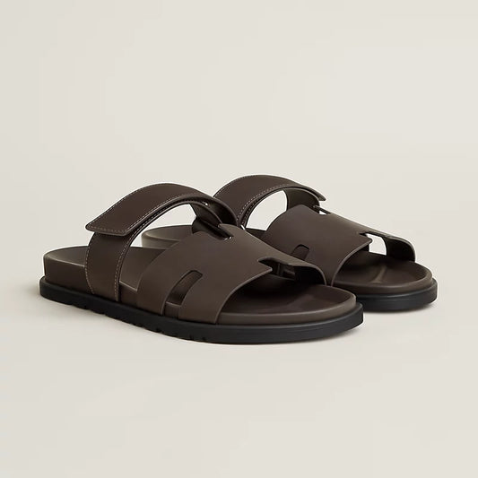 Hermes Chypre Sandal — Epsom Calfskin Techno Design