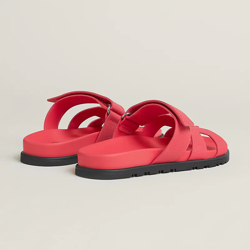 Hermès Chypre Sandals – Epsom Calfskin - Zeuskicks