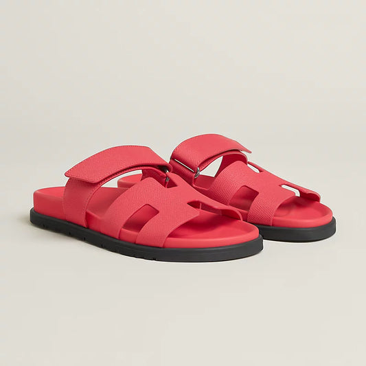 Hermès Chypre Sandals – Epsom Calfskin - Zeuskicks