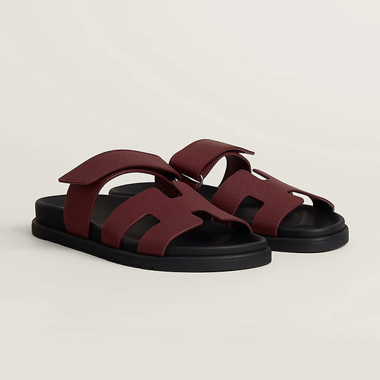 Hermes Chypre Sandal — Epsom Calfskin Techno Design