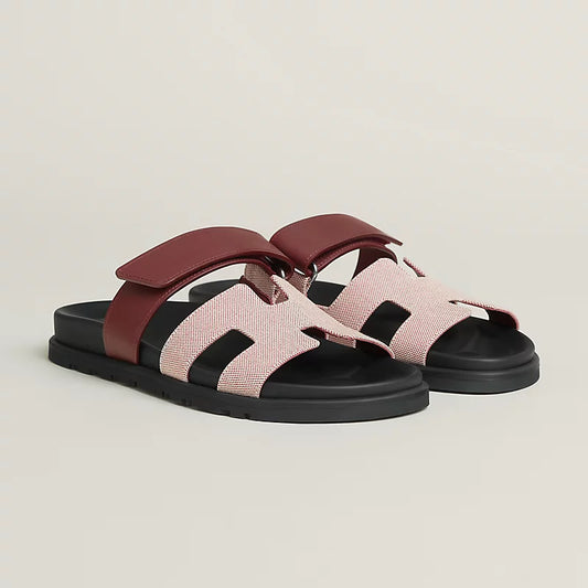Hermes Chypre Sandal — H Canvas and Calfskin Techno Design - Zeuskicks