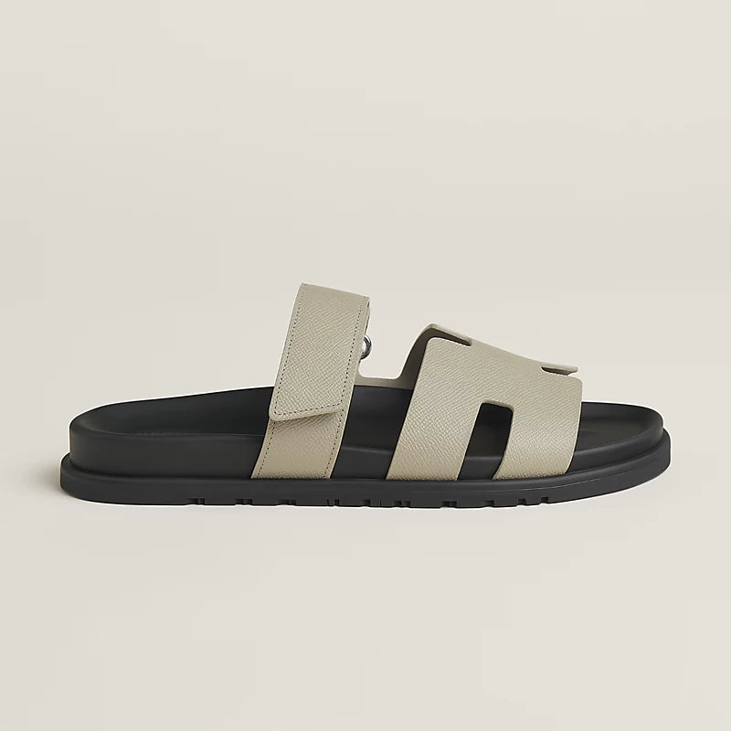 Hermès Chypre Sandals – Epsom Calfskin Essential - Zeuskicks