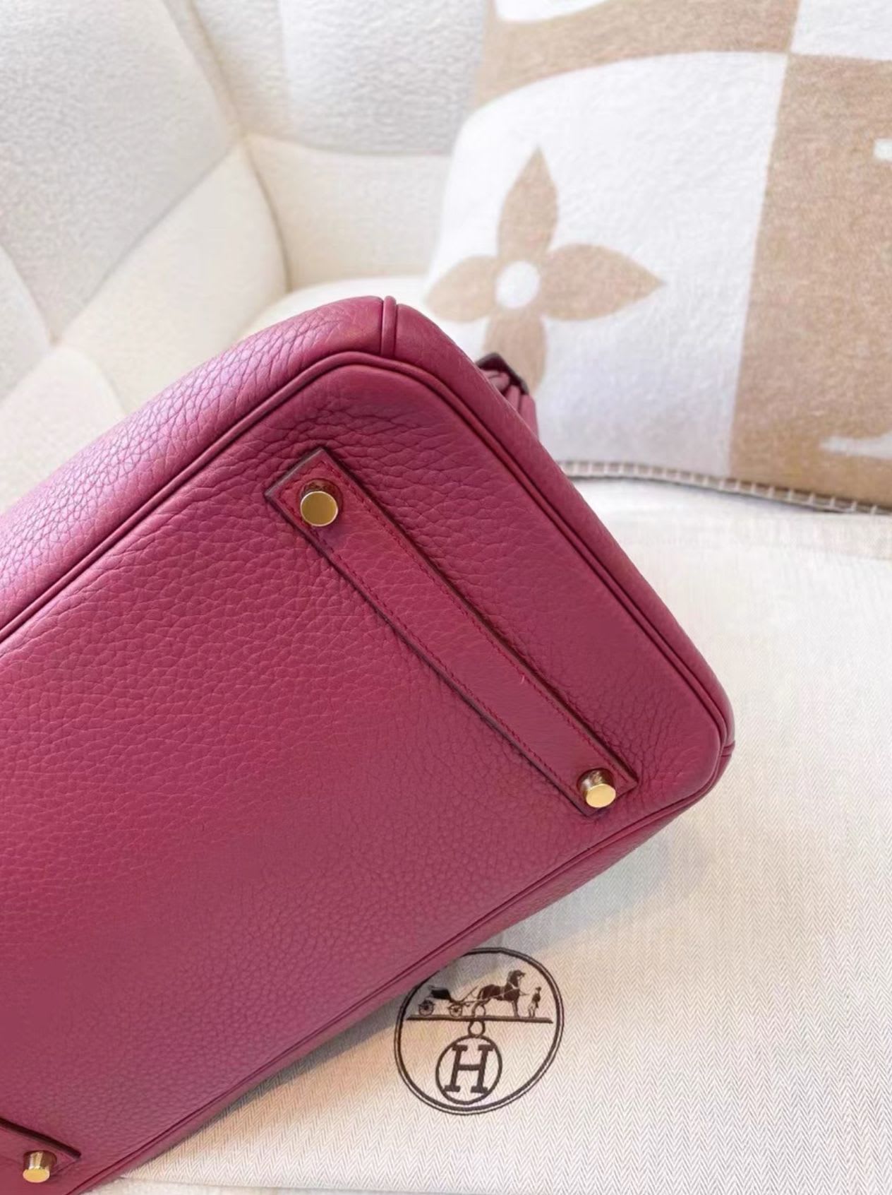 Hermès Birkin 35 – K5 Tosca Purple, Gold Hardware