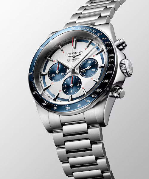 Men’s CONQUEST CHRONOGRAPH L3.835.4.98.6 Automatic Watch