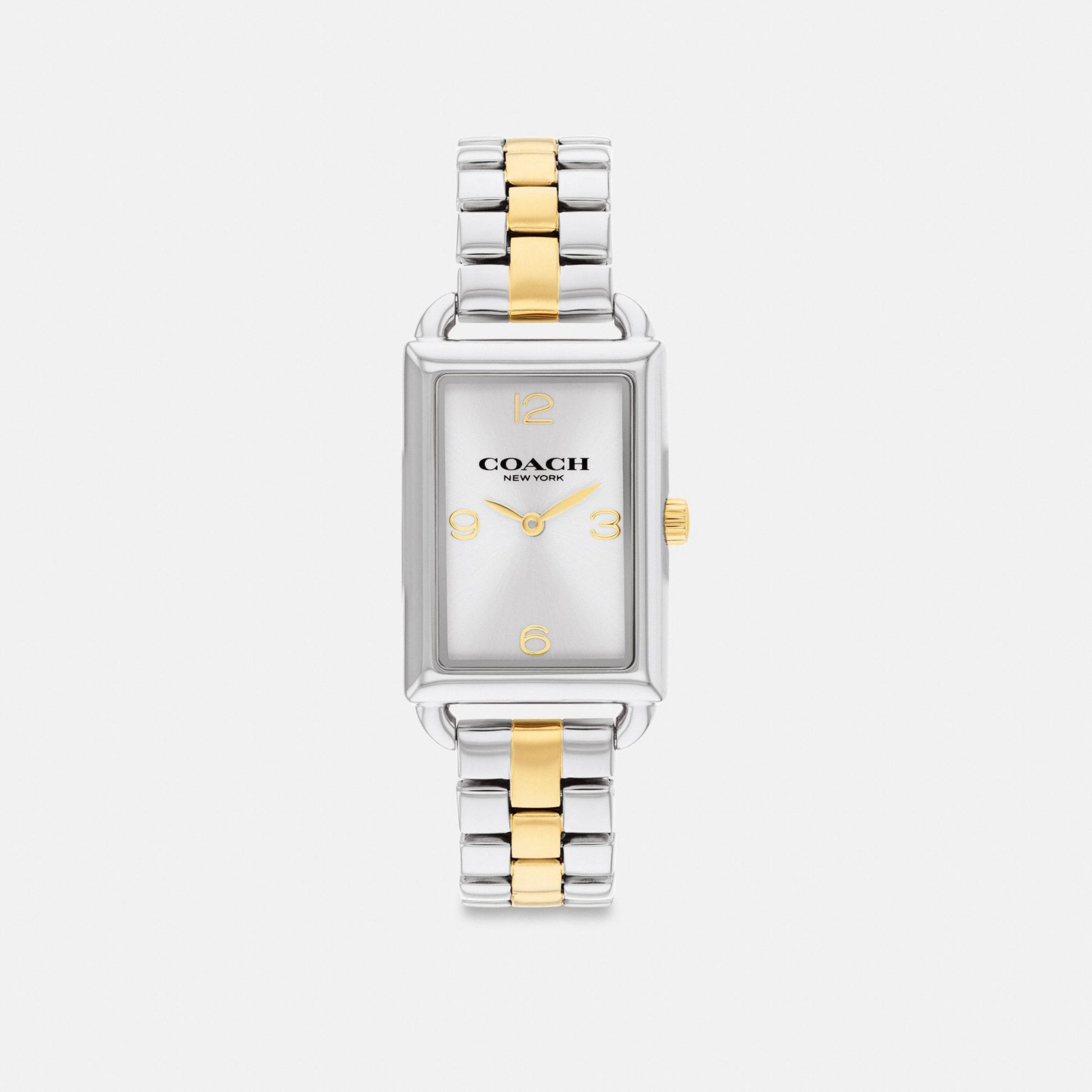 Women's Coach Liz Watch, 30 Mm X 22 Mm in Two Tone, style CS621 #color_Two Tone — front view