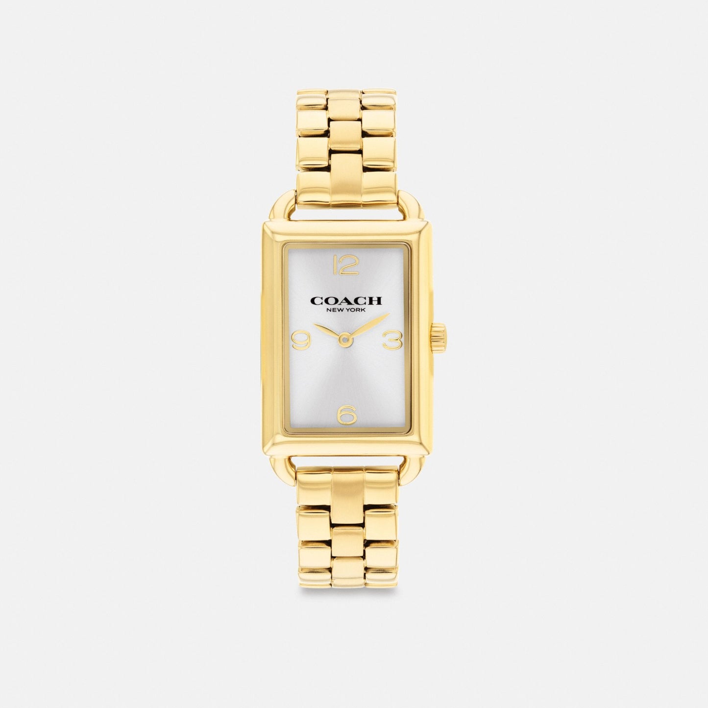 Women's Coach Liz Watch, 30 Mm X 22 Mm in Gold, style CS622 #color_Gold — front view